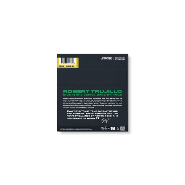 Dunlop RTS45105 Robert Trujillo Stainless Steel 45-105