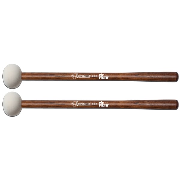 Vic Firth MB3H- Corpsmaster Bass Mallets Large