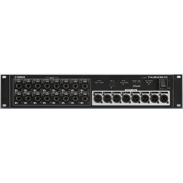 YAMAHA TIO1608D2 STAGE BOX 16 IN/8 OUT DANTE