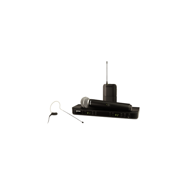 Shure BLX1288E-MX53 Sistema wireless SM58, MX153. (M17)