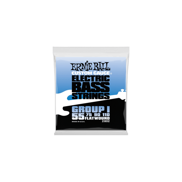 Ernie Ball 2802 Flatwound Group I 55-110
