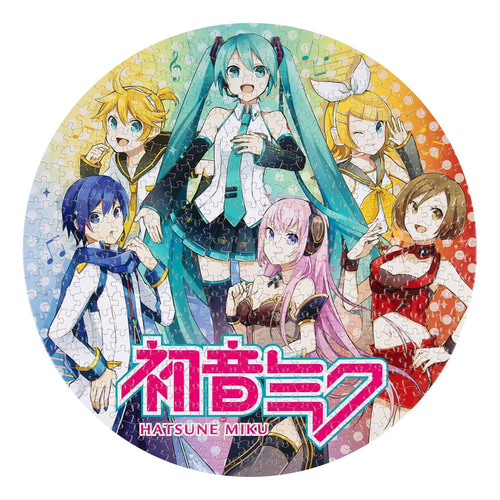 Hatsune Miku Jigsaw Puzzles Redondo 500 piezas