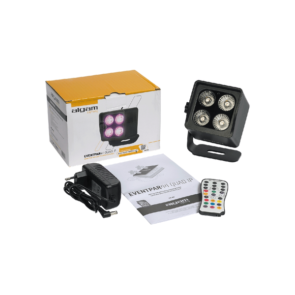 Algam Lighting EVENTPAR 44-QUAD-IP Par LED 4x4W IP65 a Batteria