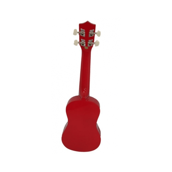 OLVEIRA UK20RD UKULELE CORDE PER BAMBINI MANICO IN LEGNO DURO / TASTIERA E PONTE IN PALISSANDRO / MECCANICHE CROMATE / COLORE RED