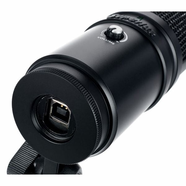 SUPERLUX E205U MKII MICROFONO USB DA STUDIO E PODCAST A CONDENSATORE