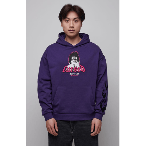 Naruto Shippuden sweater à capuche Graphic Purple