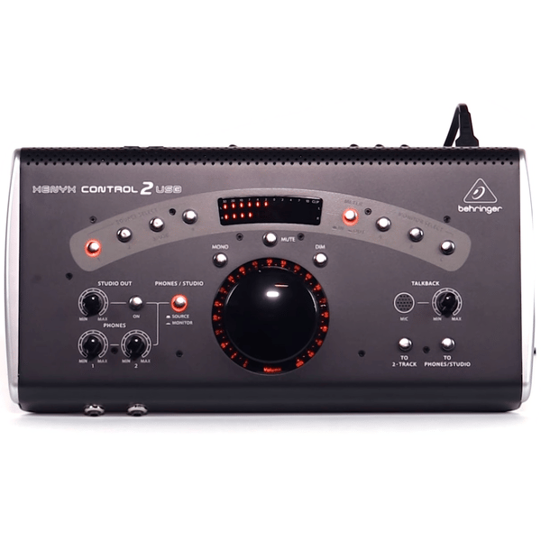 BEHRINGER XENYX CONTROL2-USB MIXER MONITOR INTERFACCIA AUDIO USB CONTROL 2 TWO MANOPOLA ILLUMINATA