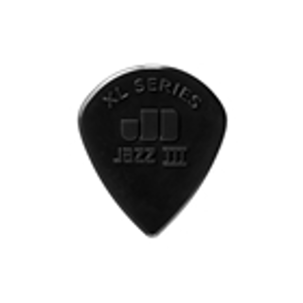 Dunlop 47RXLS Nylon Jazz III XL Black Stiffo, Bag/24