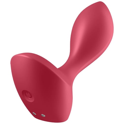 SATISFYER PLUGS SATISFYER - SPINA VIBRANTE BACKDOOR LOVER ROSSO
