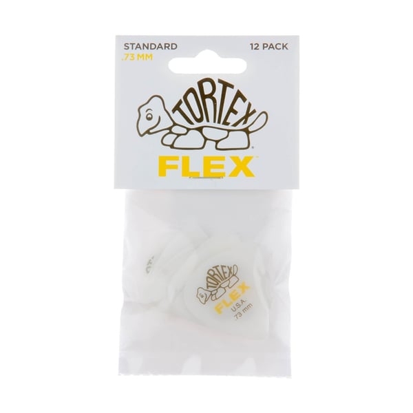Dunlop 428P.73 Tortex Flex Standard .73 mm Pack/12