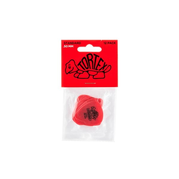 Dunlop 418P Tortex Standard Red .50
