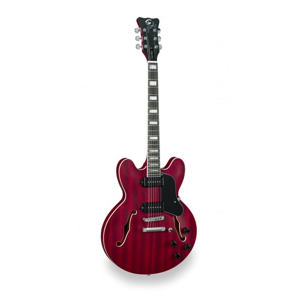 SOUNDSATION Chitarra semiacustica double cutaway con Single coil