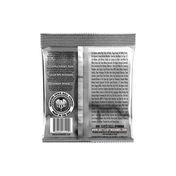 Ernie Ball 3122 RPS Coated Titanium Hybrid Slinky 9-46