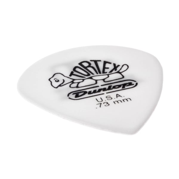 Dunlop 478R.73 Tortex White Jazz III, .73mm