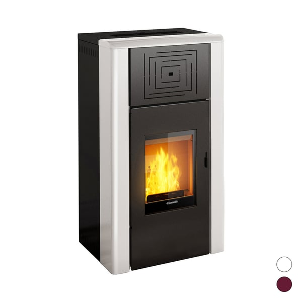 TERMOSTUFA IDRO A PELLET NOCCIOLINO VENUA. Misura 20 kW Bordeaux