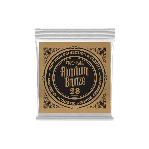 Ernie Ball 0728 Aluminum Bronze .028