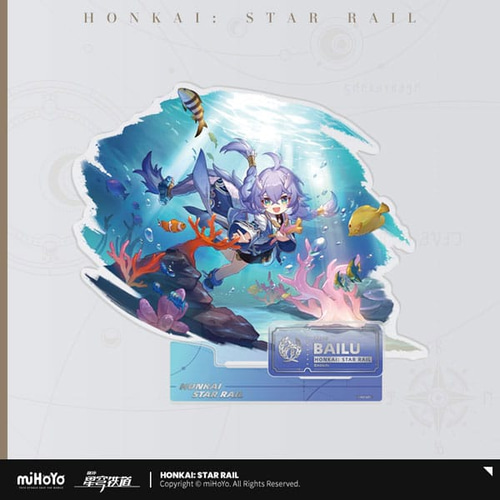 Star Rail figurine acrylique Bailu 20 cm