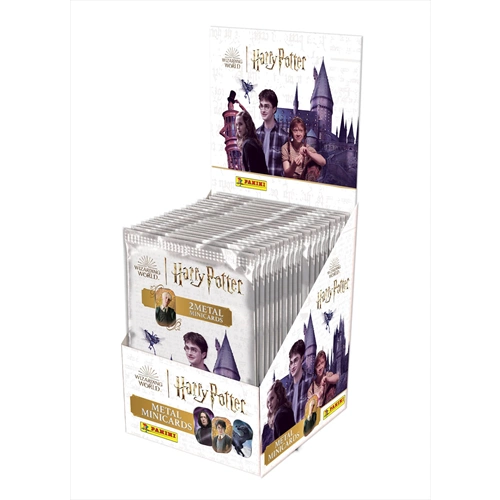 Harry Potter mini-cartes en métal présentoir boosters (25)
