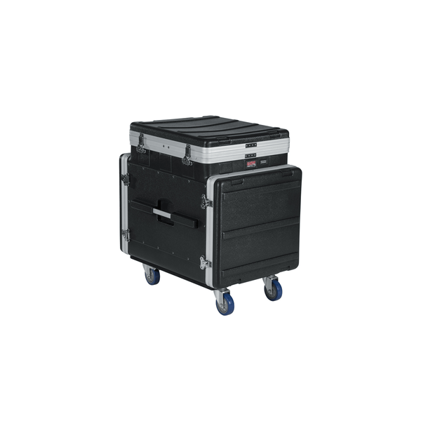Gator Cases GRC-12X10 PU Rack audio 12U top, 10U laterale