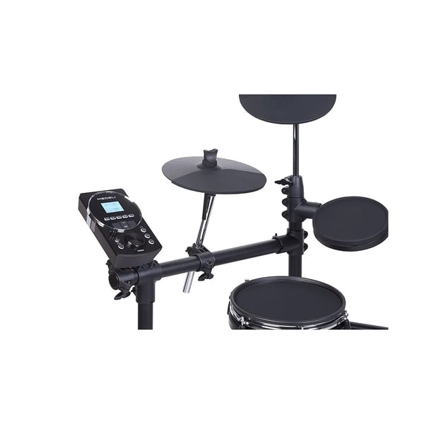 MEDELI Batteria elettronica compatta ed elegante con snare MESH da 10" a 2 zone ed espandibiltà a 2 Crash e 4 Tom.