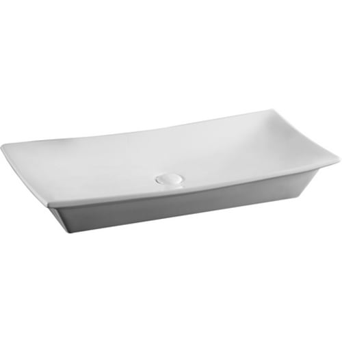 Lavabo da appoggio mod. la24 cm 80 x 39.5