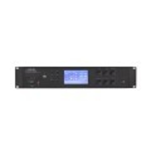 HELVIA Amplificatore mixer 250W integrato a 6 zone con timer, USB, SD, BT e Radio