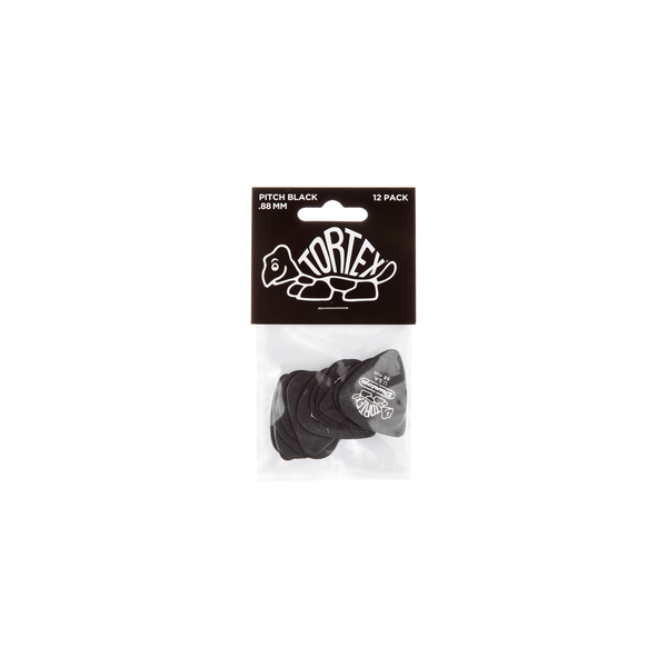 Dunlop 488P Pitch Black Standard .88
