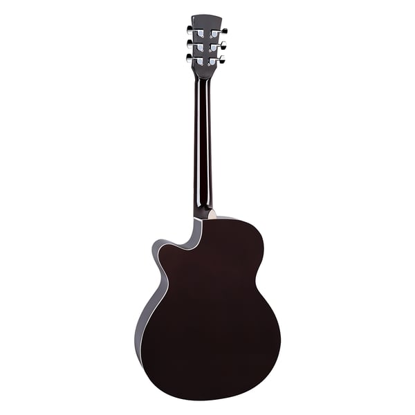 SOUNDSATION Chitarra acustica mini jumbo cutaway con top in abete e preamp. Modello YELLOWSTONE-MJCE-SB