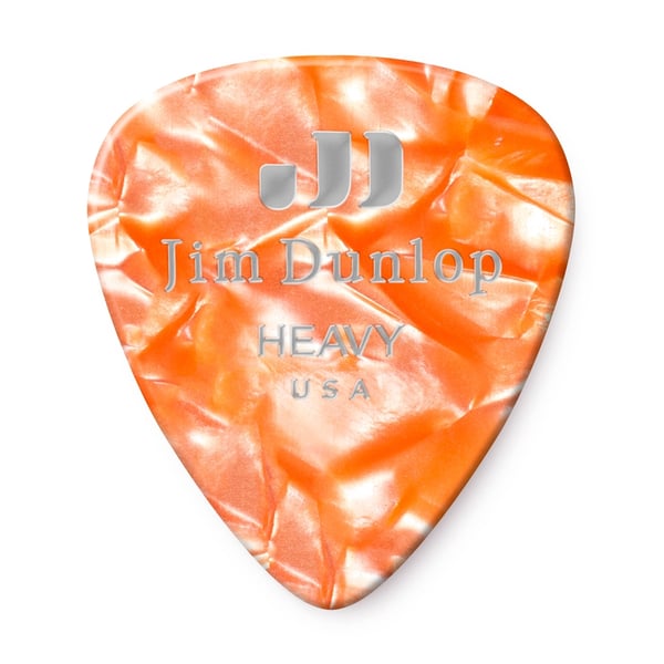 Dunlop 483R#08 Orange Perloid - Heavy