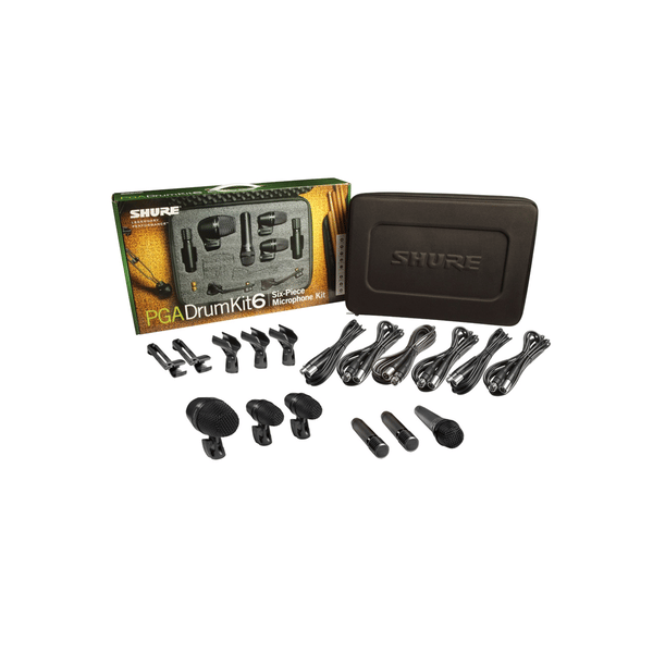 Shure PGADRUMKIT6 Kit da 6 microfoni per batteria