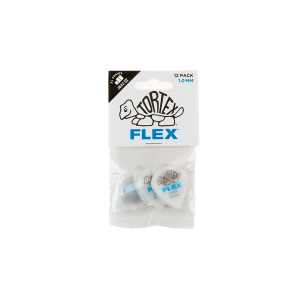 Dunlop 466P100 Tortex Flex Jazz III XL 1.0 mm Player's Pack/12