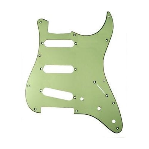 SOUNDSATION PARTS Mascherina per Chitarra Stratocaster, 3 Strati, California Mint