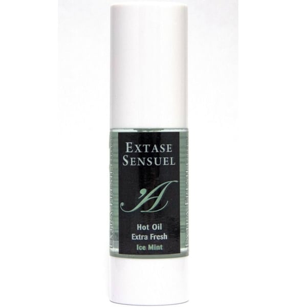 HUILE CHAUDE EXTASE SENSUEL GLACE EXTRA FRAÎCHE.
