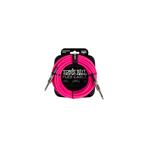 Ernie Ball Cavo flessibile 6418 rosa 6m