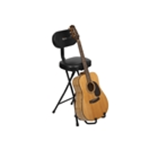 Gator Frameworks GFW-GTR-SEAT Sgabello con stand per chitarra<br>