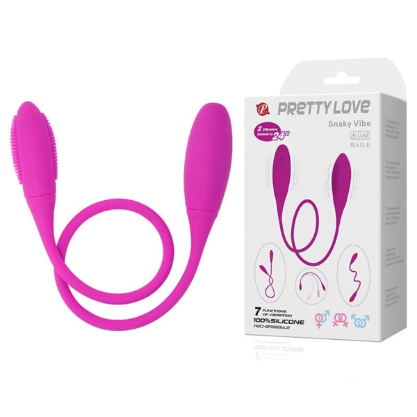 VIBRATEUR DE SERPENT DELUXE PRETTY LOVE 7V