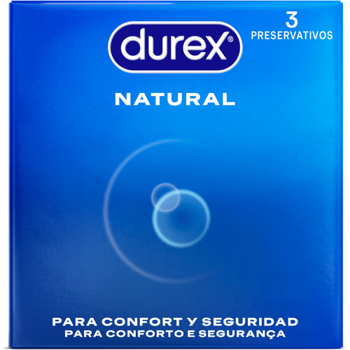 DUREX CONDOMS DUREX - PRESERVATIVI NATURALI 3 UNITÀ