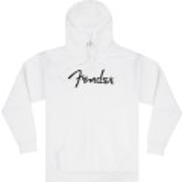 Felpa Fender Spaghetti Logo, Olympic White, S