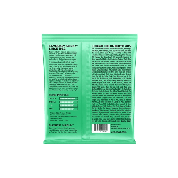 Ernie Ball 2841 Hyper Slinky Bass 40-100