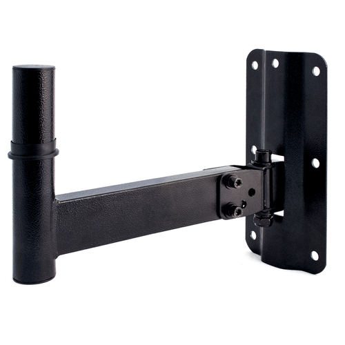 PROEL STAGE Robusto supporto in acciaio tubolare a parete per casse acustiche di ridotte dimensioni (Profondità del tubolare 20 cm)