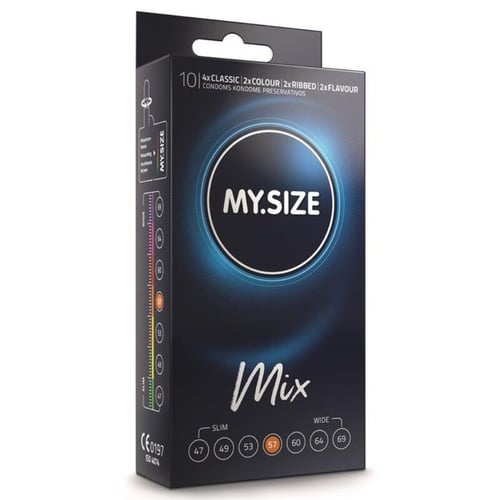 MY SIZE MIX MY SIZE - MIX PRESERVATIVI 57 MM 10 UNIT