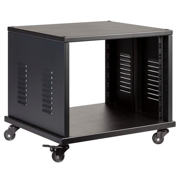 PROEL STAGE Supporto rack professionale da 19" ad 8U, con struttura in acciaio.
