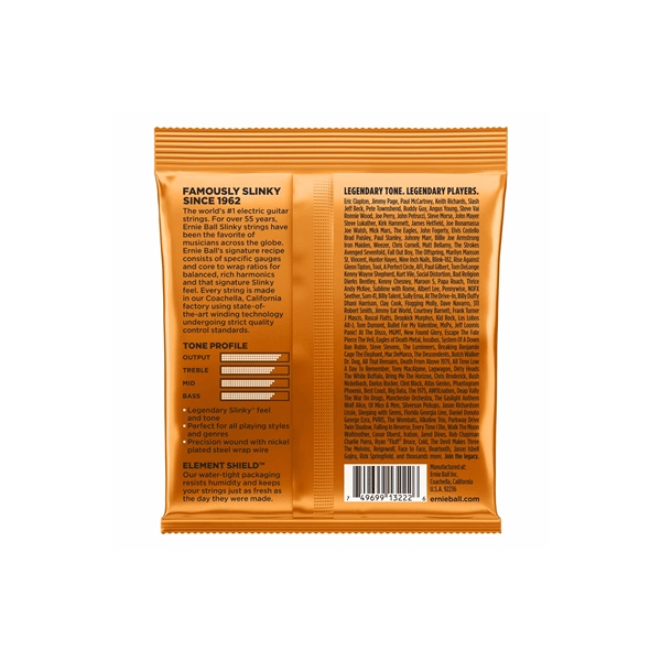 Ernie Ball 3222 Nickel Wound Hybrid Slinky 9-46 - 3 Set