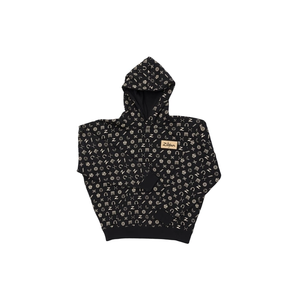 Zildjian ZAHD0082 YOUTH HOODIE BLACK MEDIUM