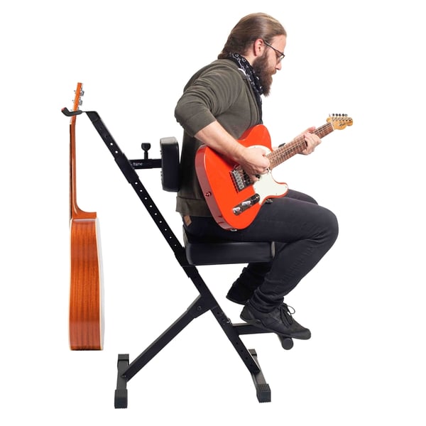 Gator Frameworks GFW-GTR-SEATDLX Sgabello Deluxe per chitarra&lt;br&gt;
