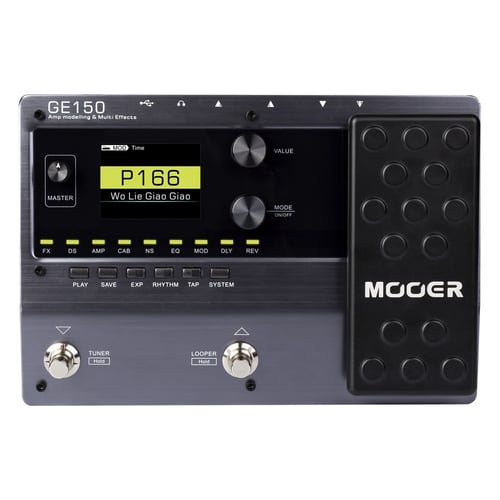 MOOER GE150 PEDALIERA MULTIEFFETTO PER CHITARRA ELETTRICA