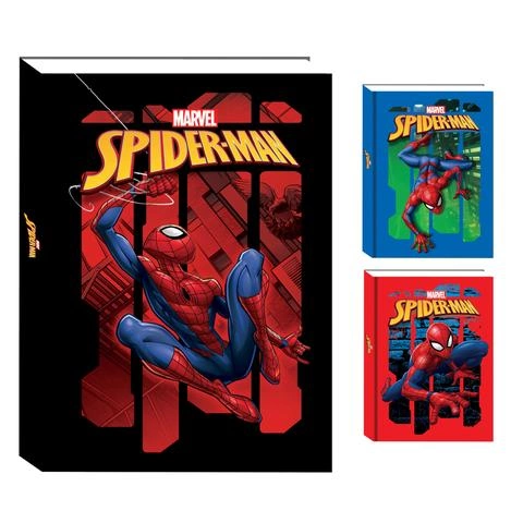 DIARIO AGENDA 10 MESI SPIDERMAN SEVEN NERO