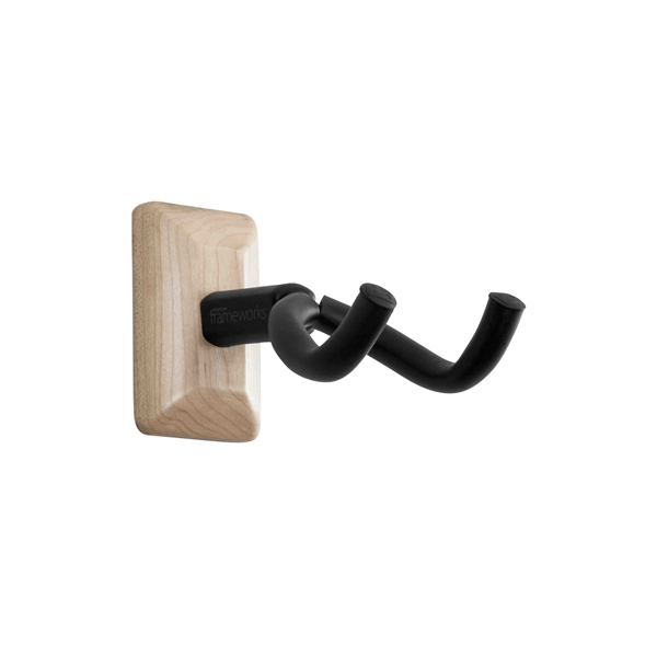 Gator Frameworks GFW-GTR-HNGRMPL Supporto a muro per chitarra con piastra in acero<br>
