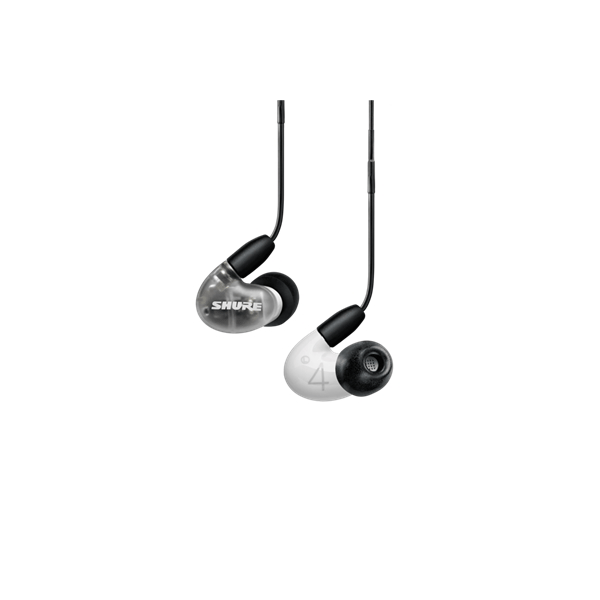 Shure SE42HYW+UNI-EFS AONIC 4 Auricolari colore grigio/bianco
