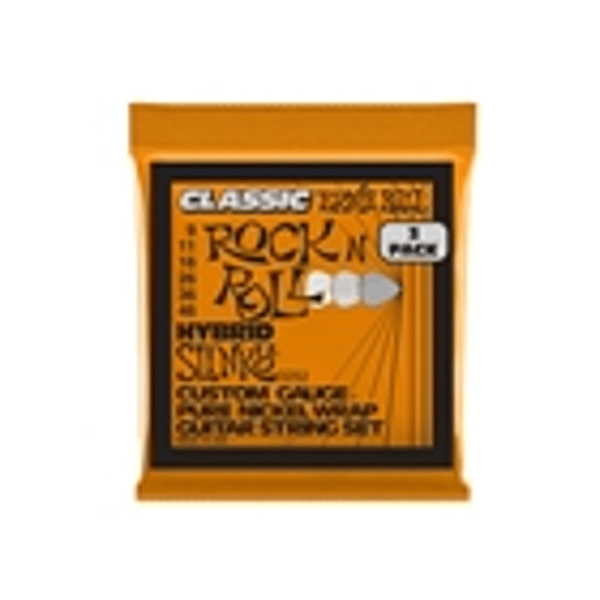 Ernie Ball 3252 Hybrid SlinkyClassic RnR Pk 9 46